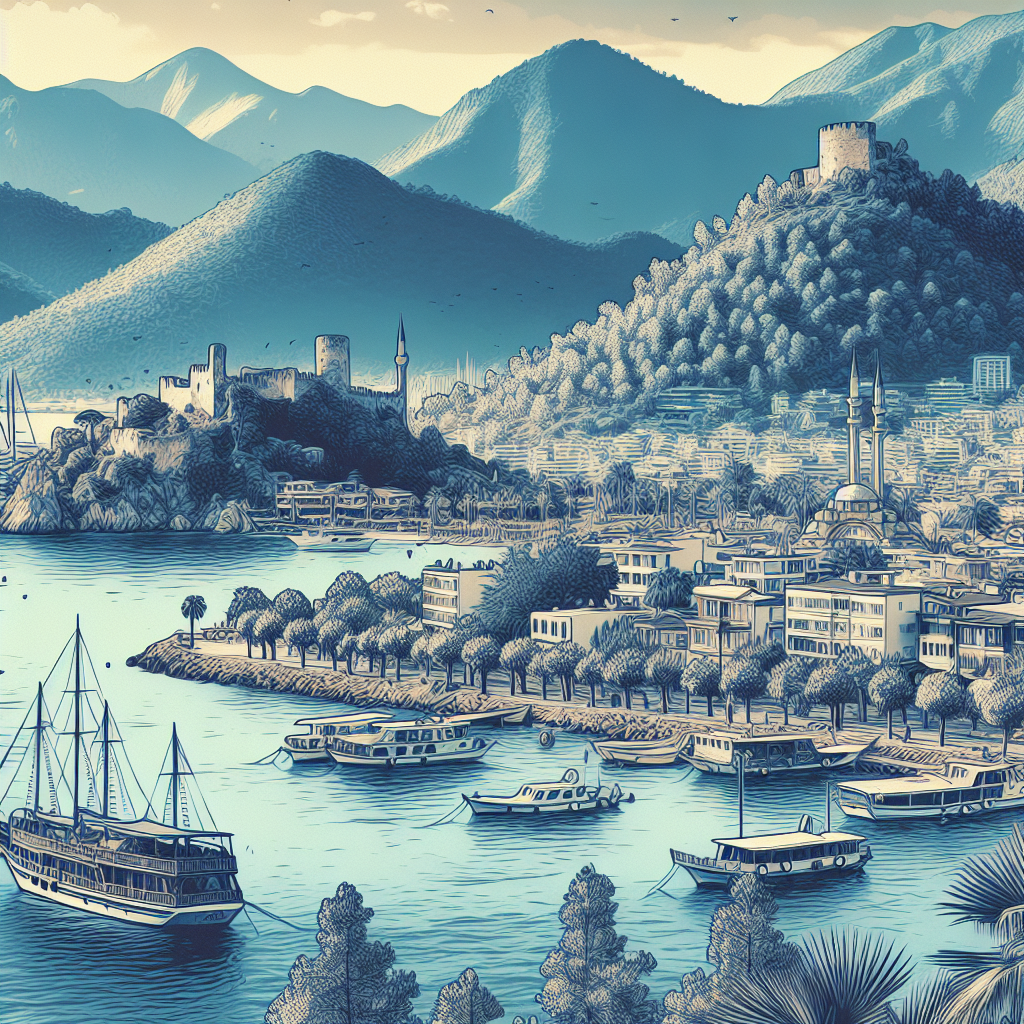 Marmarisin Gezilecek En Güzel 10 Yeri realistic style
