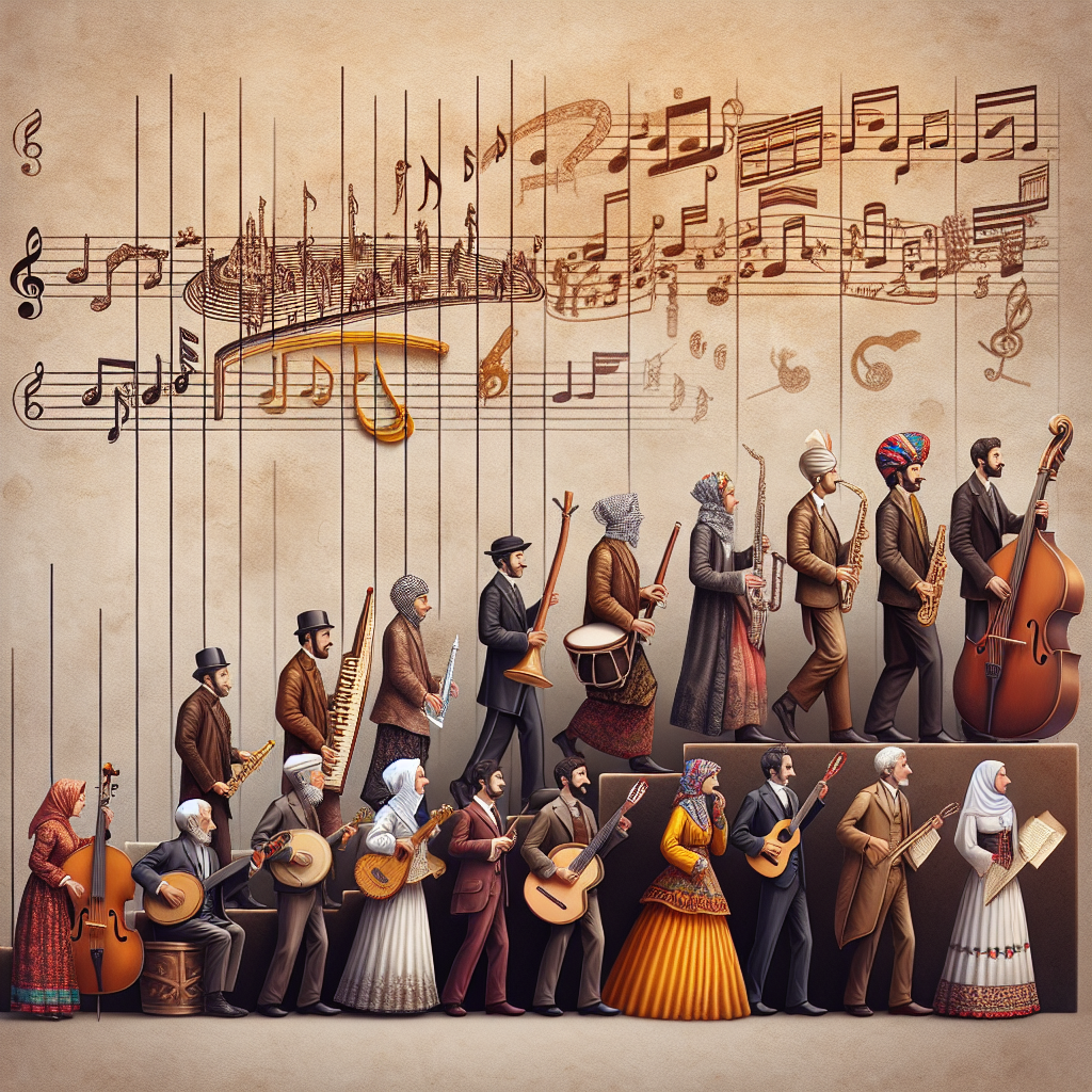 Geçmişten Günümüze Türk Sanat Müziği realistic style