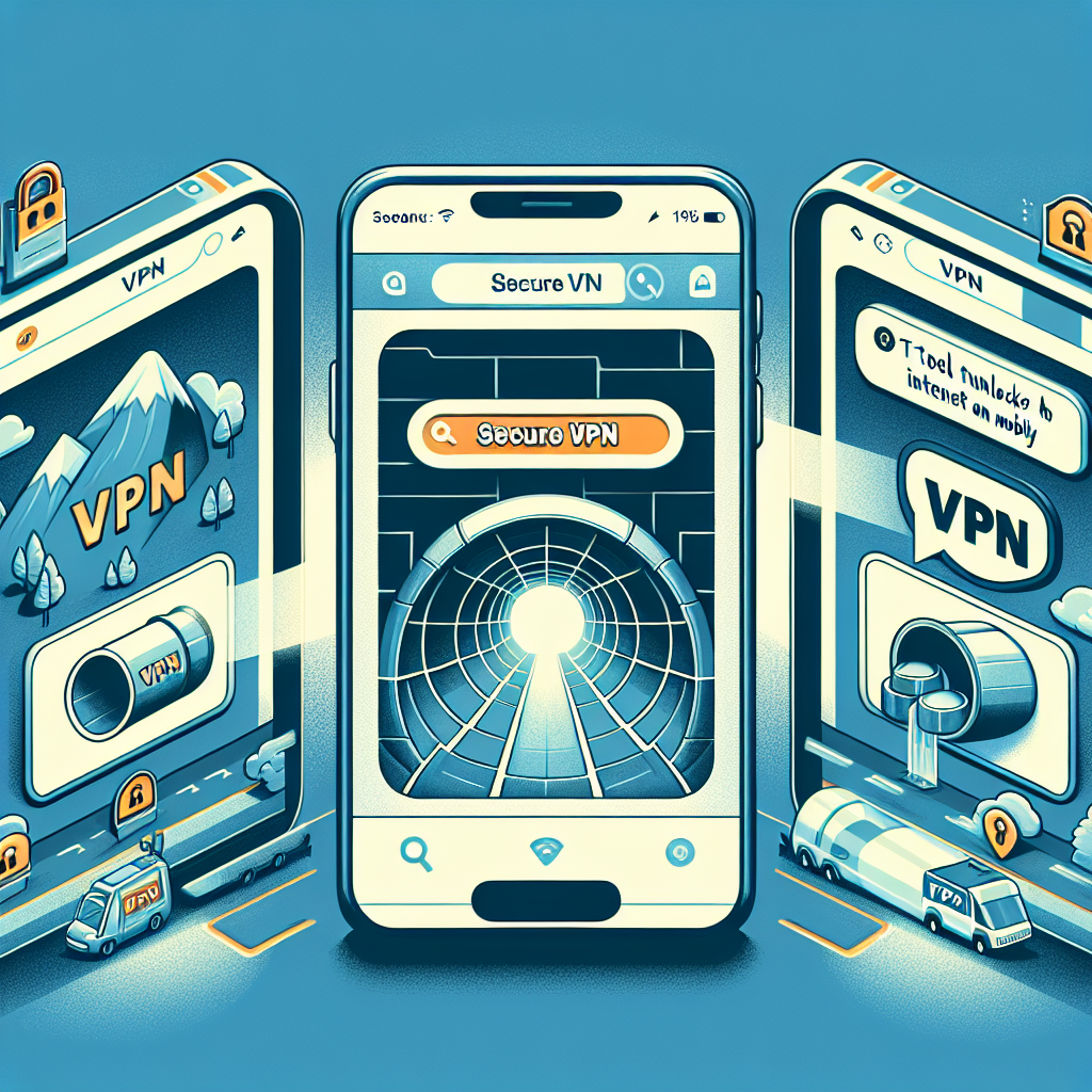 En uygun VPN programları hangileri ? Mobilde her siteye ulaşmak için VPN realistic style