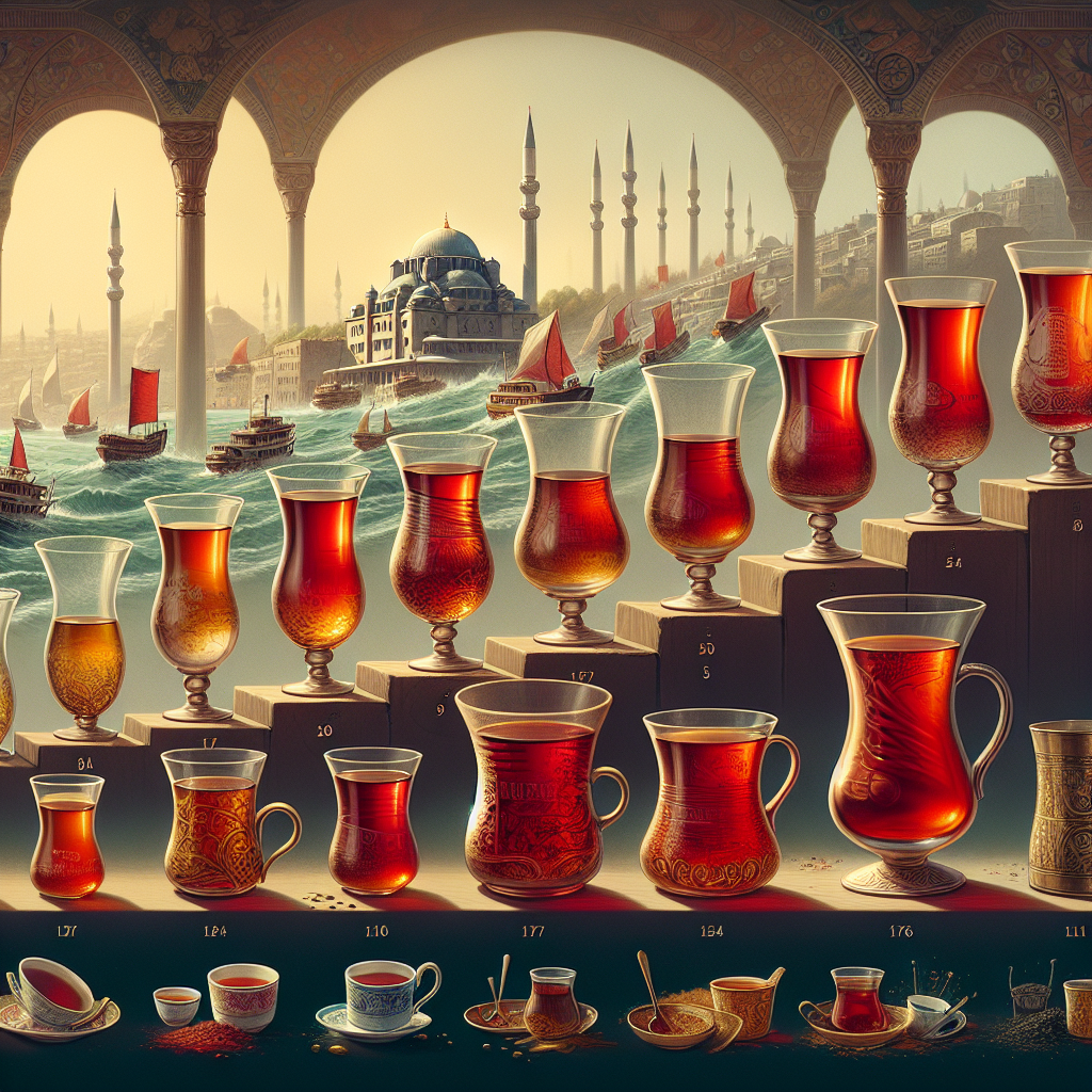 Cam bardağının tarihçesi realistic style