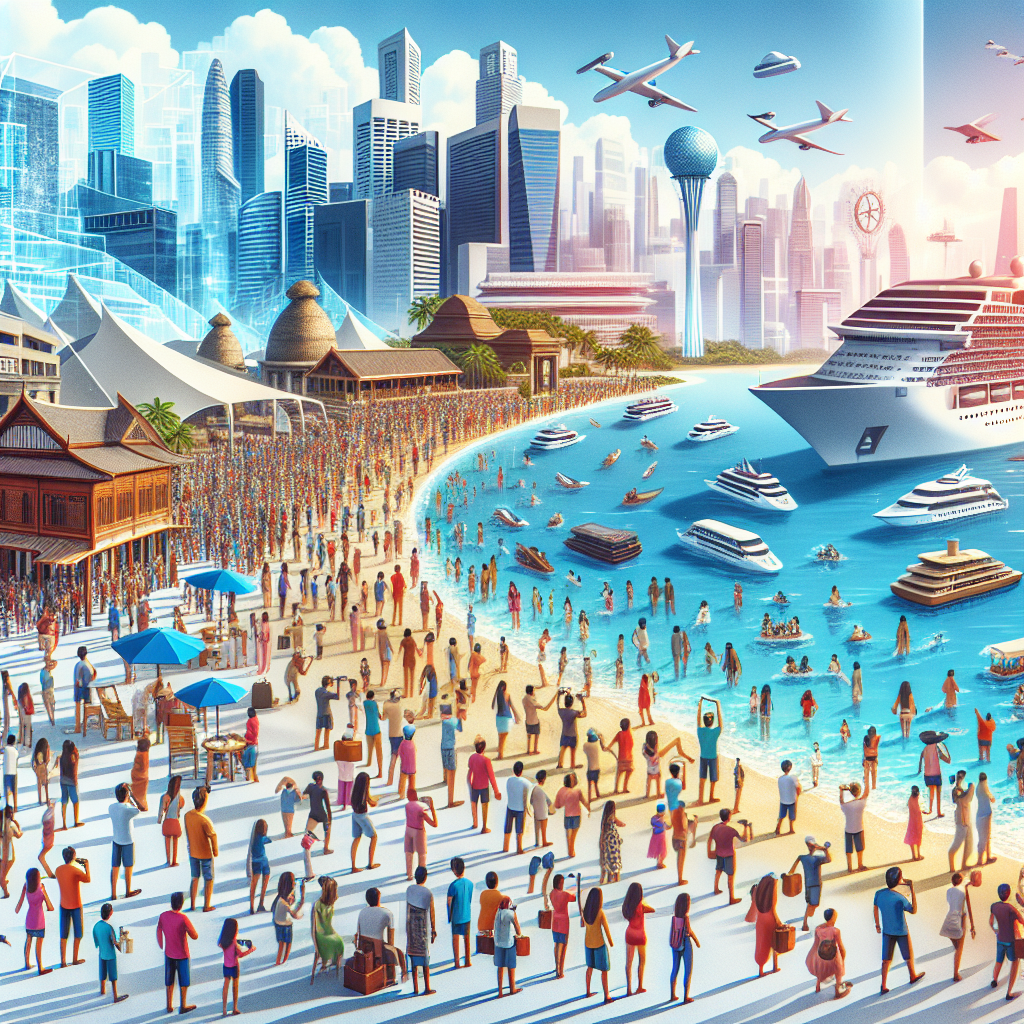 Haziran ile birlikte Turizm canlanması bekleniyor. Peki 2025'de Turizm nasıl olacak ? realistic style