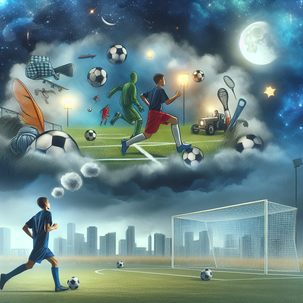 Rüyada Futbol Oynamak Ne anlama gelmektedir ? işte Detaylı olarak Rüyanın Açıklaması! realistic style