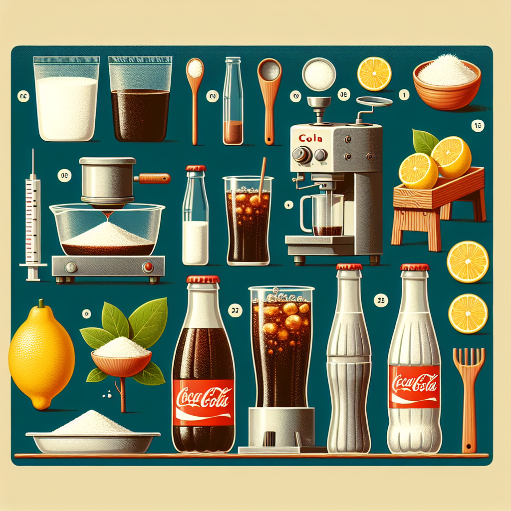 Evde kola nasıl yapılır ? Boykot ürünlerinin sayısı artarken, evde kolanızı kendiniz yapın realistic style