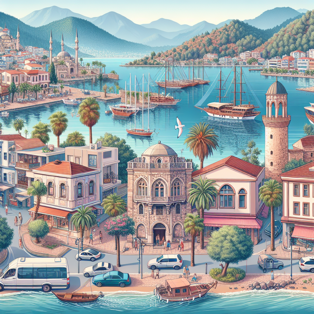 Marmarisin Gezilecek En Güzel 10 Yeri realistic style