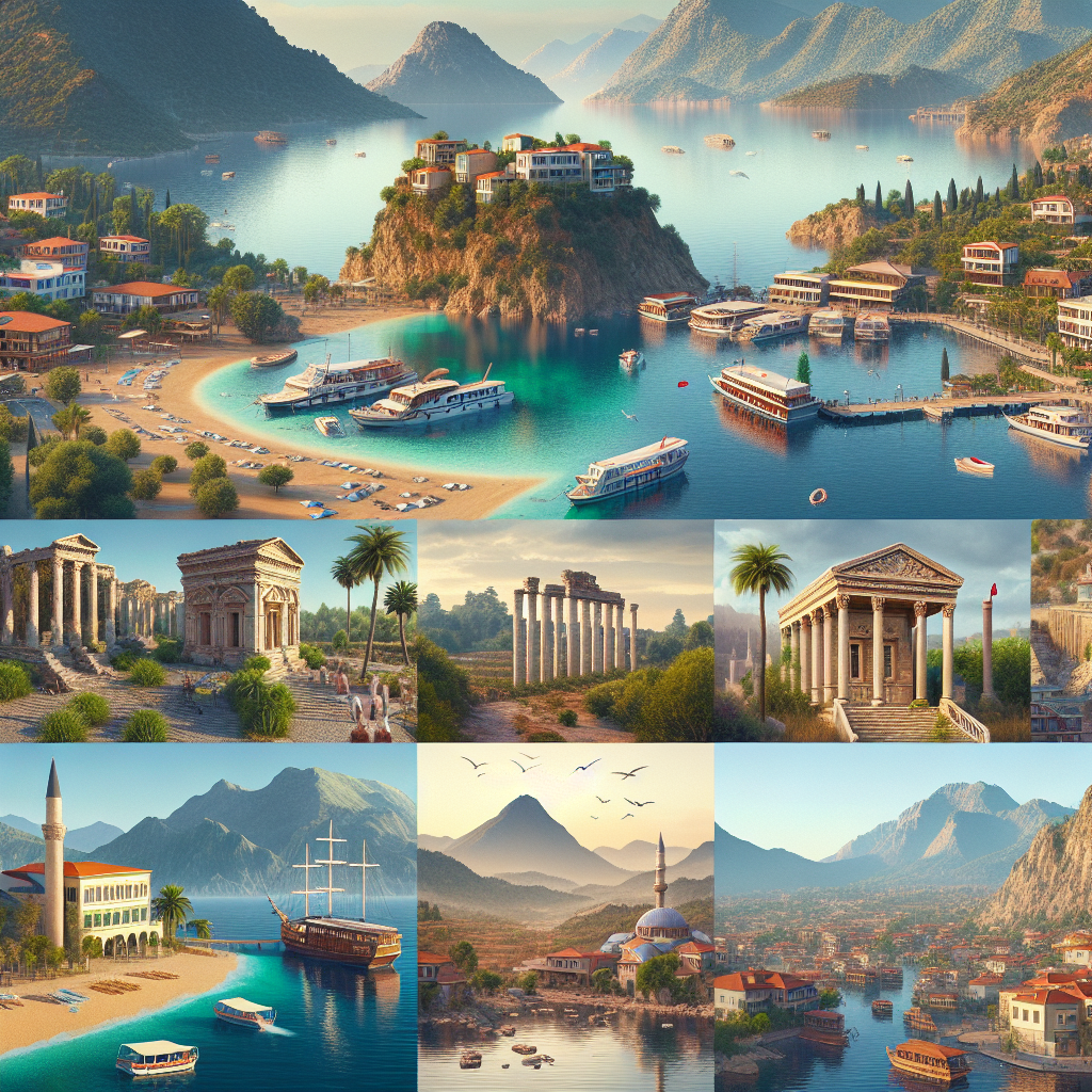 Marmarisin Gezilecek En Güzel 10 Yeri realistic style