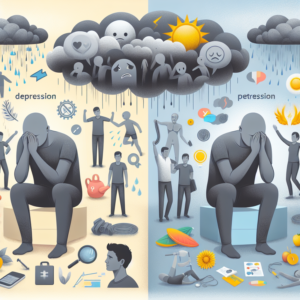 Depresyon aslında nedir ve nasıl geçer? realistic style