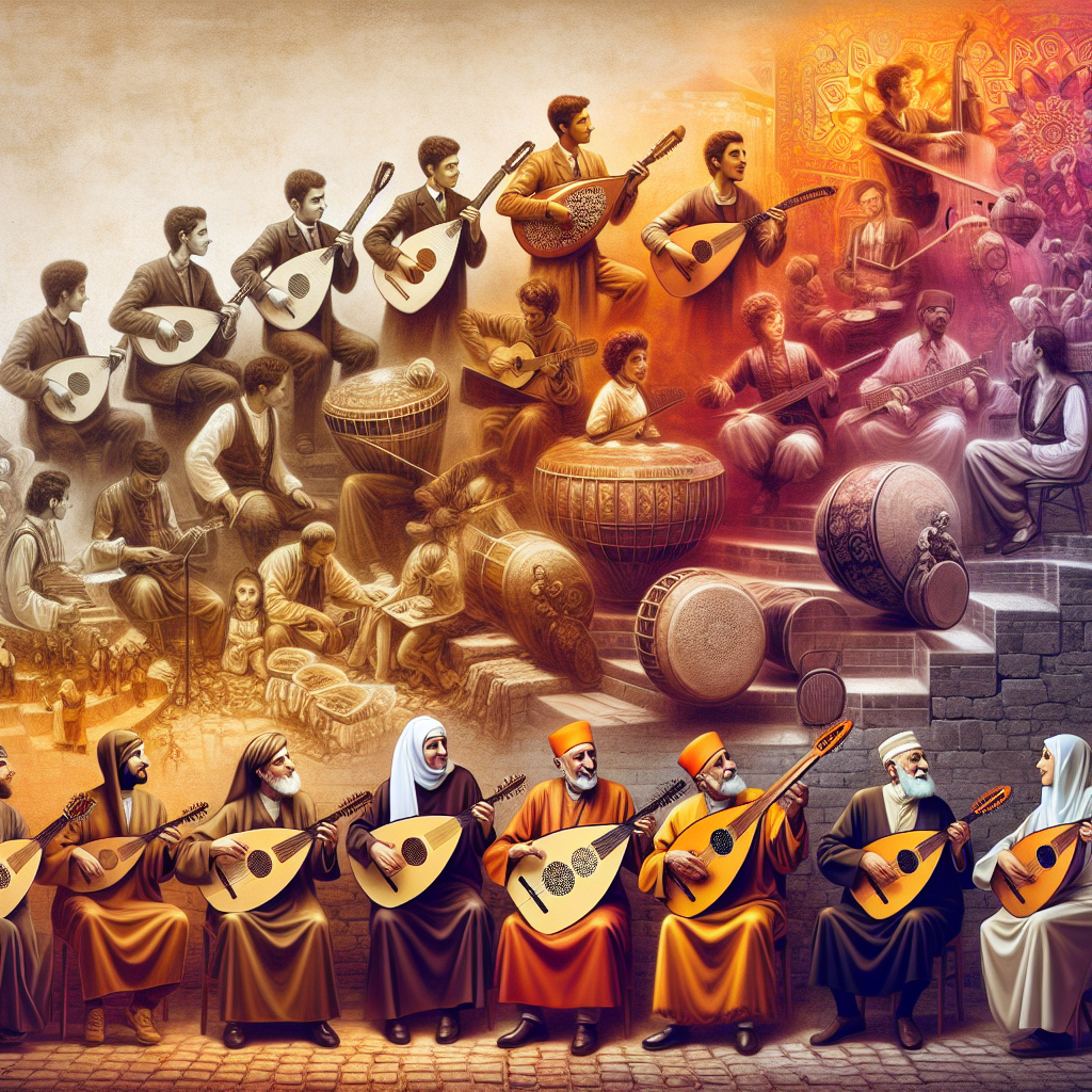 Geçmişten Günümüze Türk Sanat Müziği realistic style