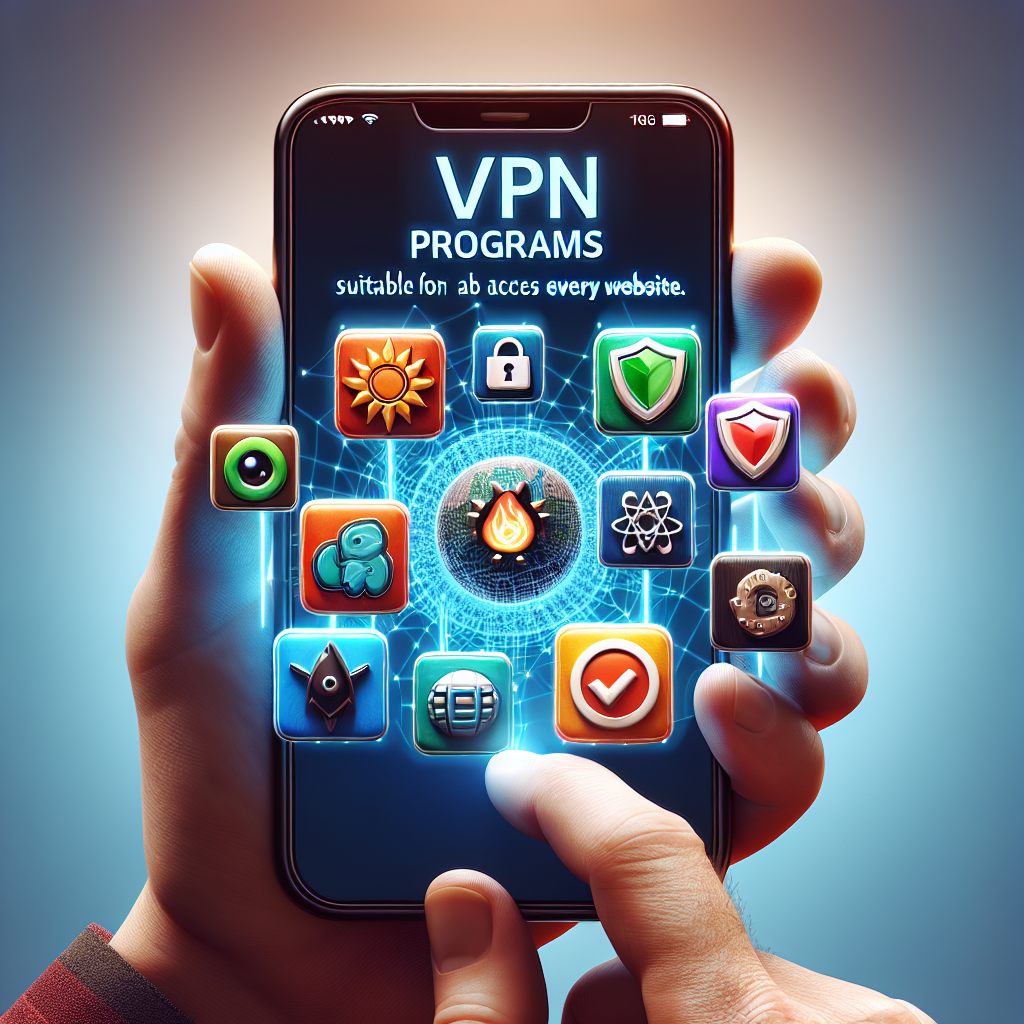 En uygun VPN programları hangileri ? Mobilde her siteye ulaşmak için VPN realistic style