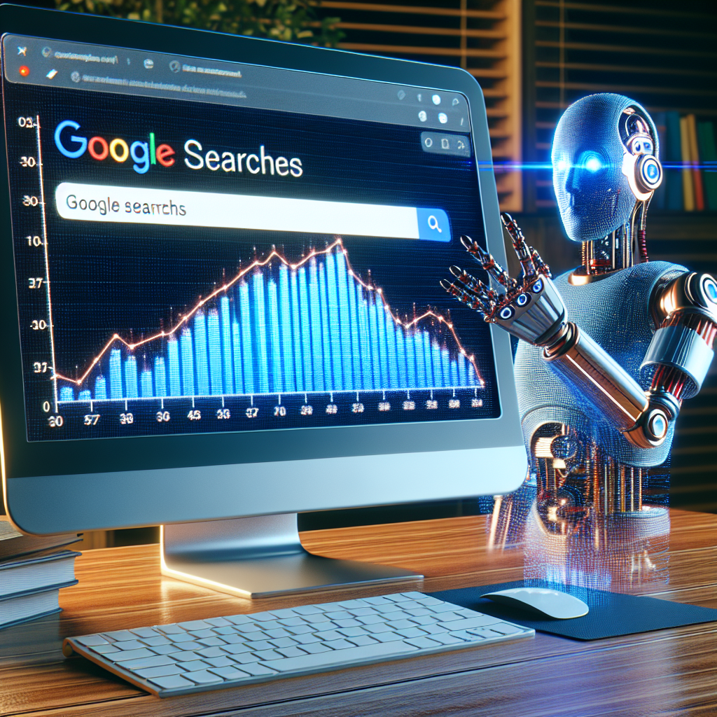 Google Aramaları Yapay Zeka Çıkışından Sonra Geriliyor.. realistic style.