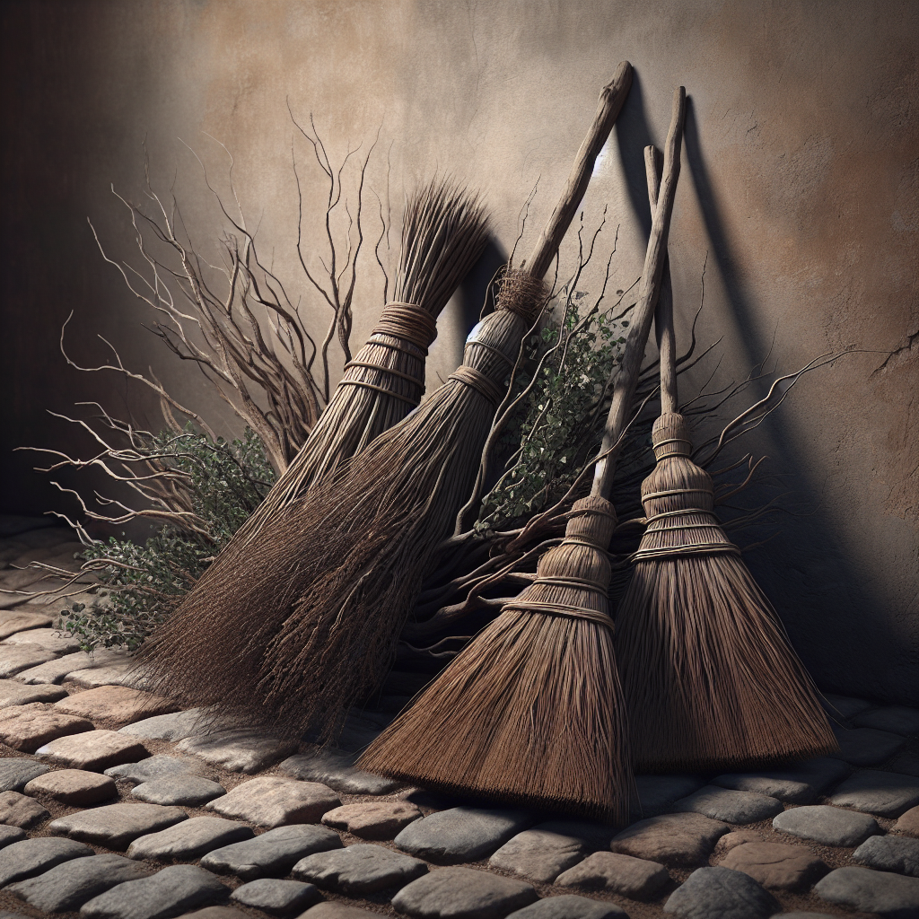 Çalı Süpürgeleri realistic style
