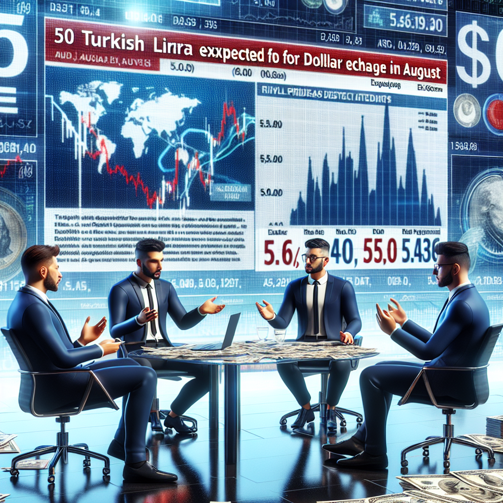 Ağustos'da dolar kuru için 50 TL bekleniyor. Uzmanlar bu konuda ne diyor ? realistic style