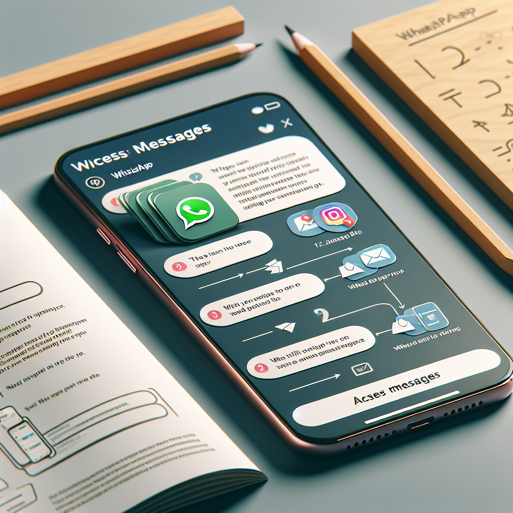 Whatsapp Mesajlarına Erişme Nasıl Yapılır ? Detaylı Anlatım! realistic style