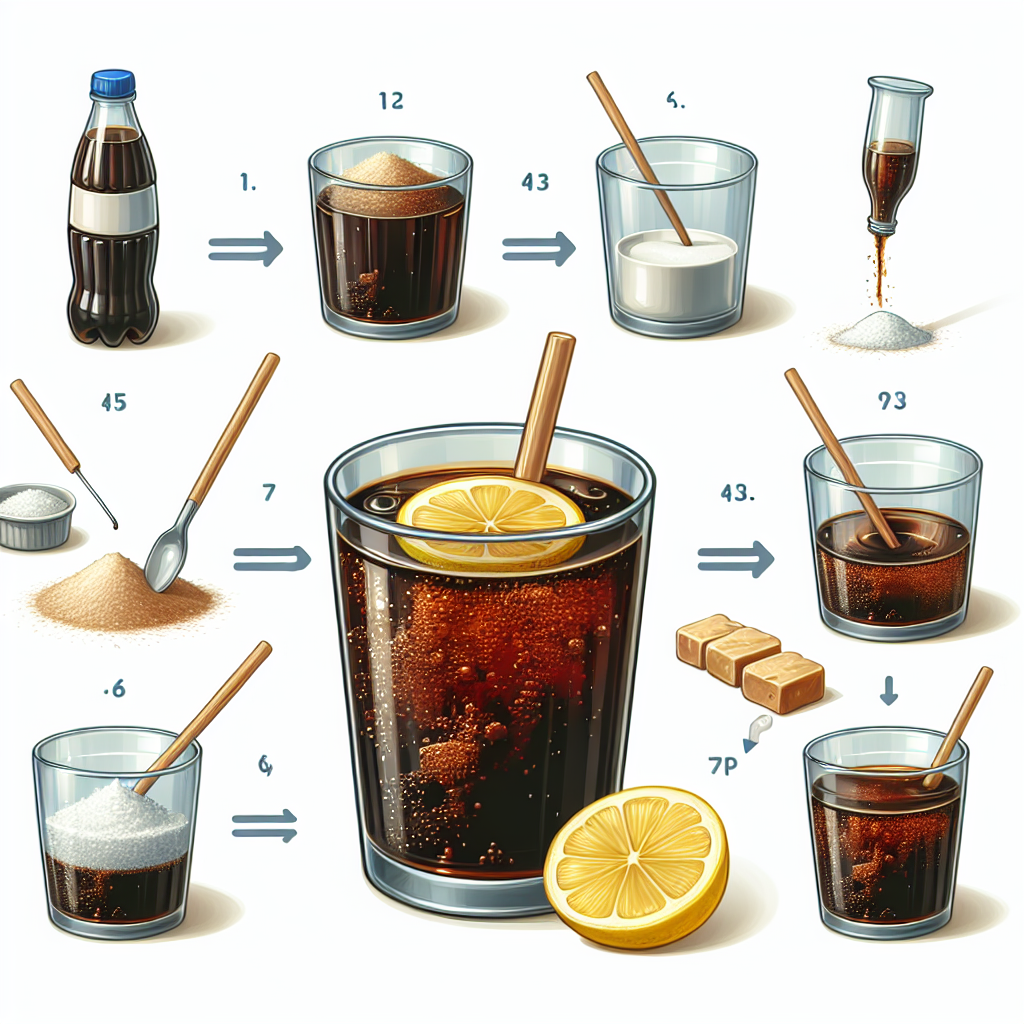 Evde kola nasıl yapılır ? Boykot ürünlerinin sayısı artarken, evde kolanızı kendiniz yapın realistic style