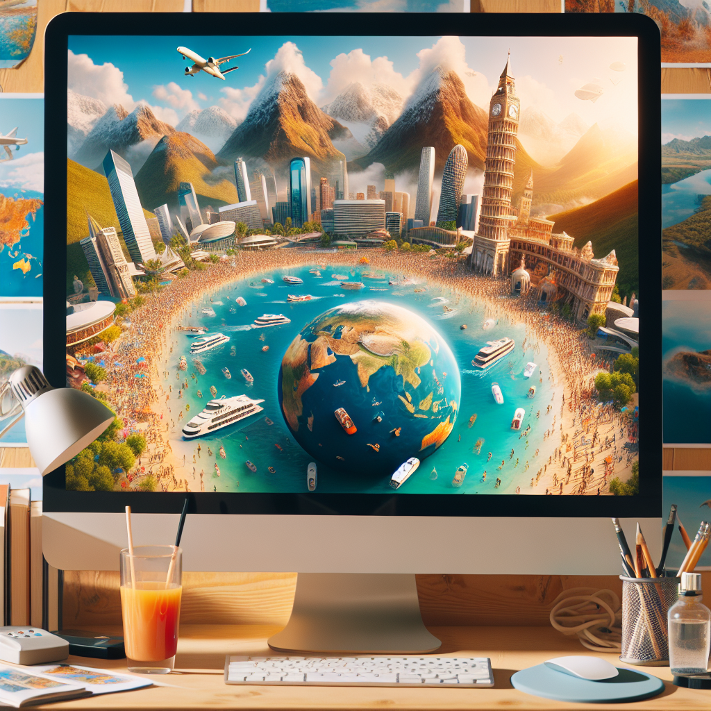 Haziran ile birlikte Turizm canlanması bekleniyor. Peki 2025'de Turizm nasıl olacak ? realistic style