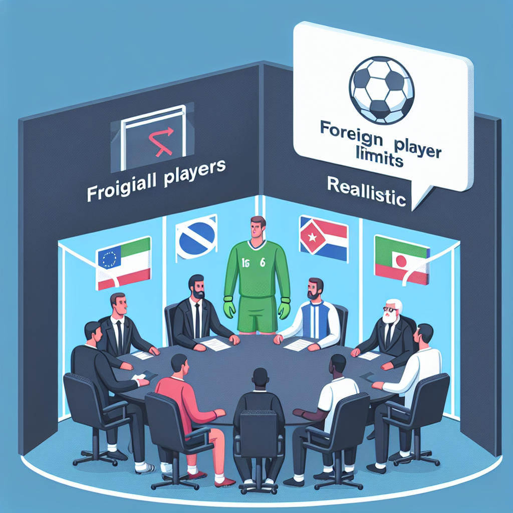 Futbolda Yabancı Sınırı Değişiyor, TFF'nin yeni planı tartışılıyor realistic style.