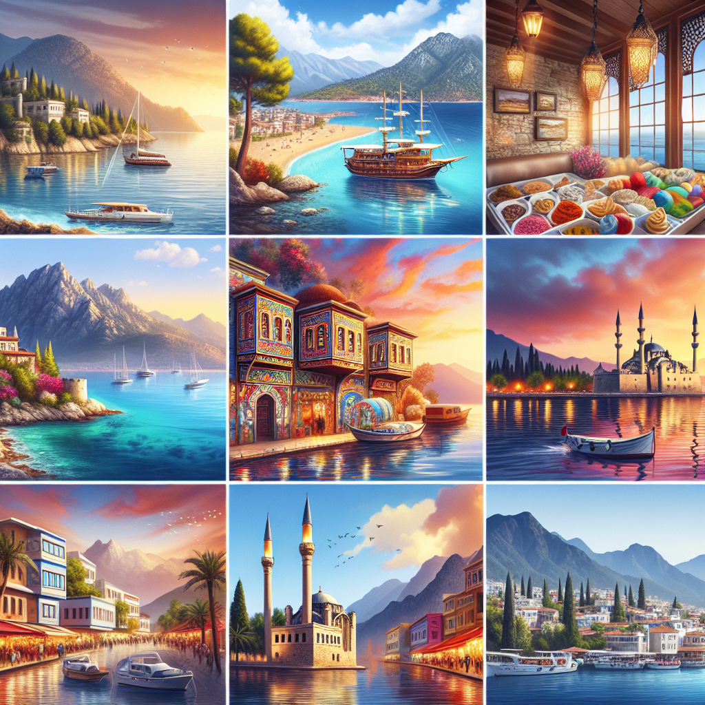Marmarisin Gezilecek En Güzel 10 Yeri realistic style