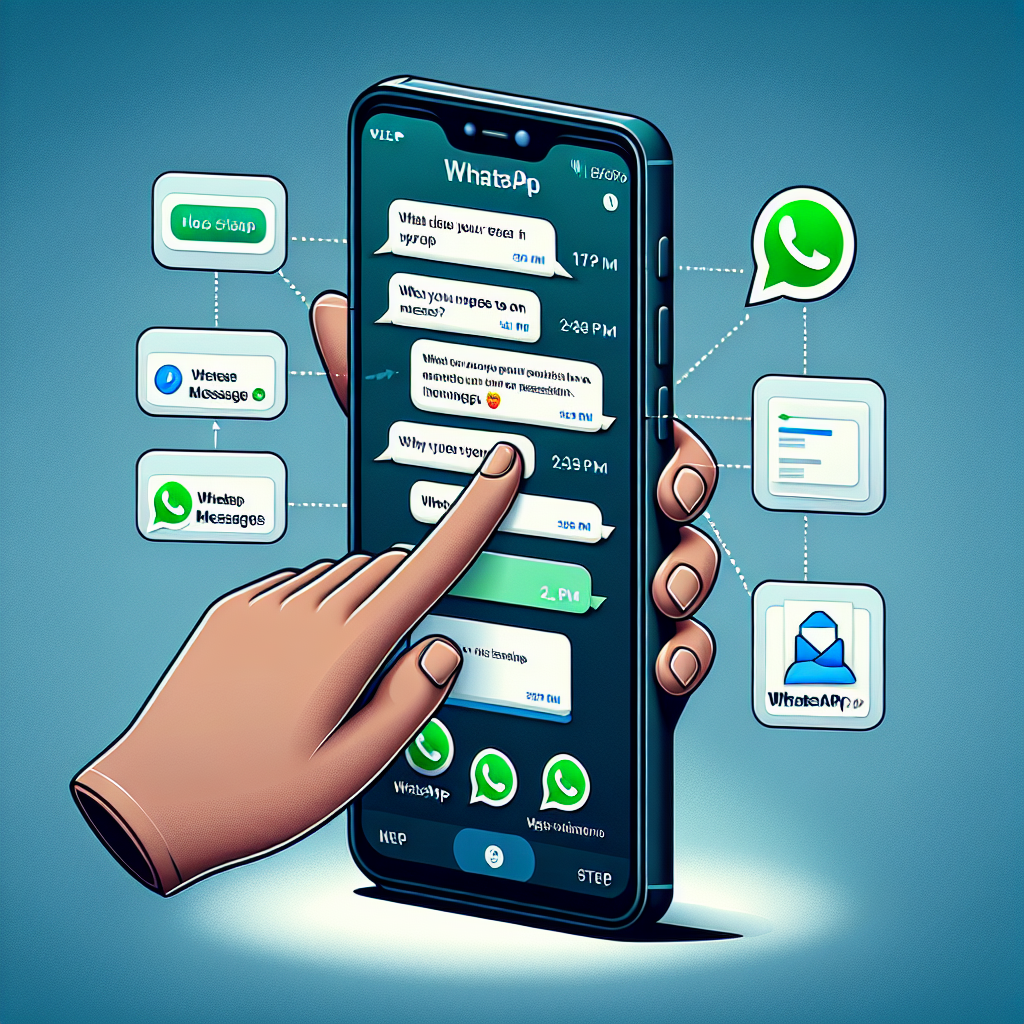 Whatsapp Mesajlarına Erişme Nasıl Yapılır ? Detaylı Anlatım! realistic style