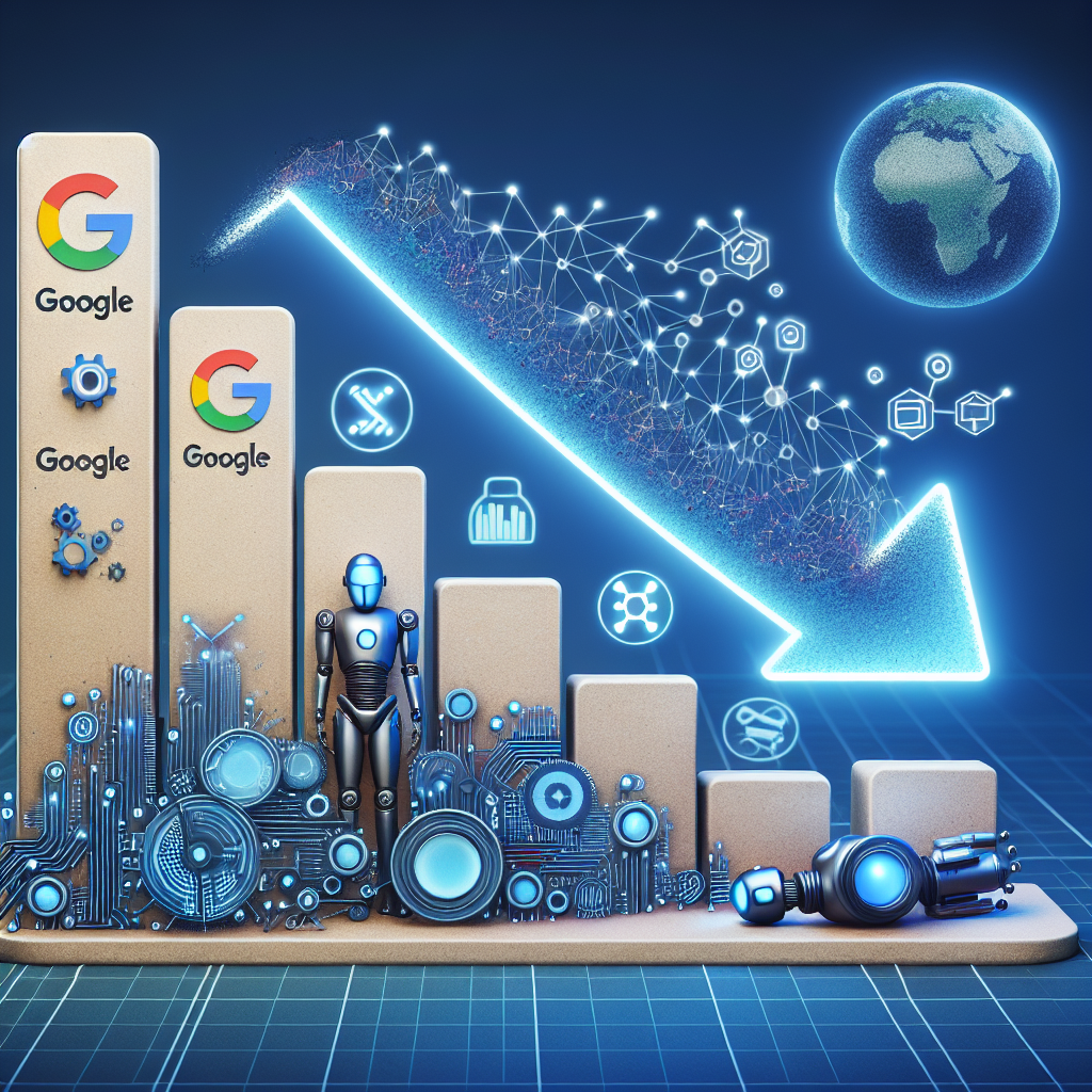 Google Aramaları Yapay Zeka Çıkışından Sonra Geriliyor.. realistic style.