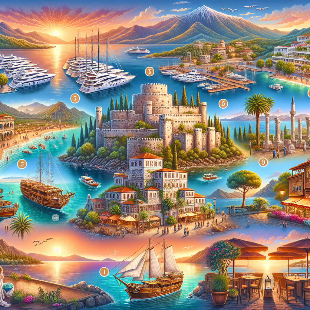 Marmarisin Gezilecek En Güzel 10 Yeri realistic style