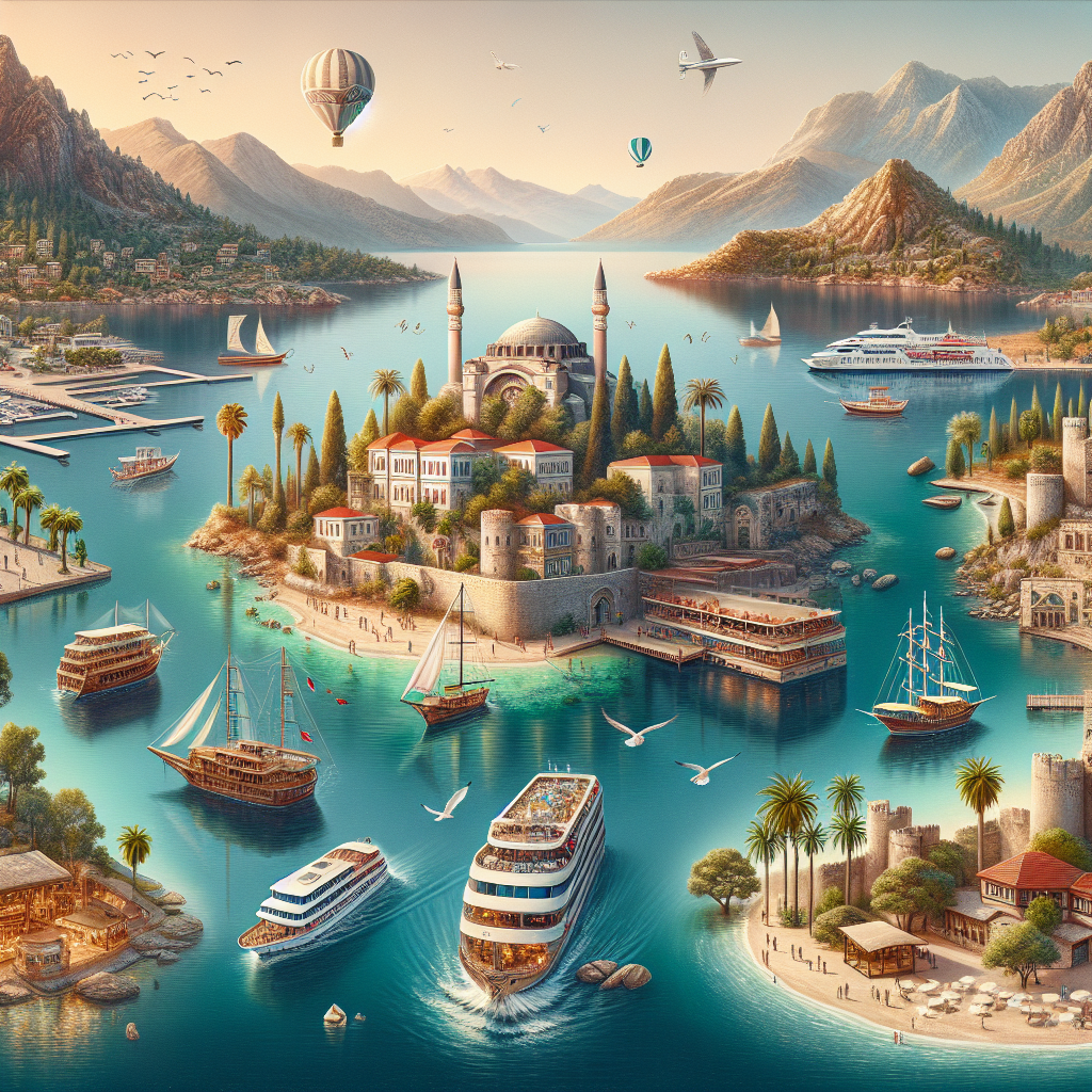 Marmarisin Gezilecek En Güzel 10 Yeri realistic style