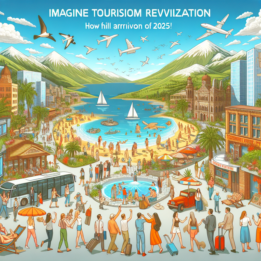 Haziran ile birlikte Turizm canlanması bekleniyor. Peki 2025'de Turizm nasıl olacak ? realistic style