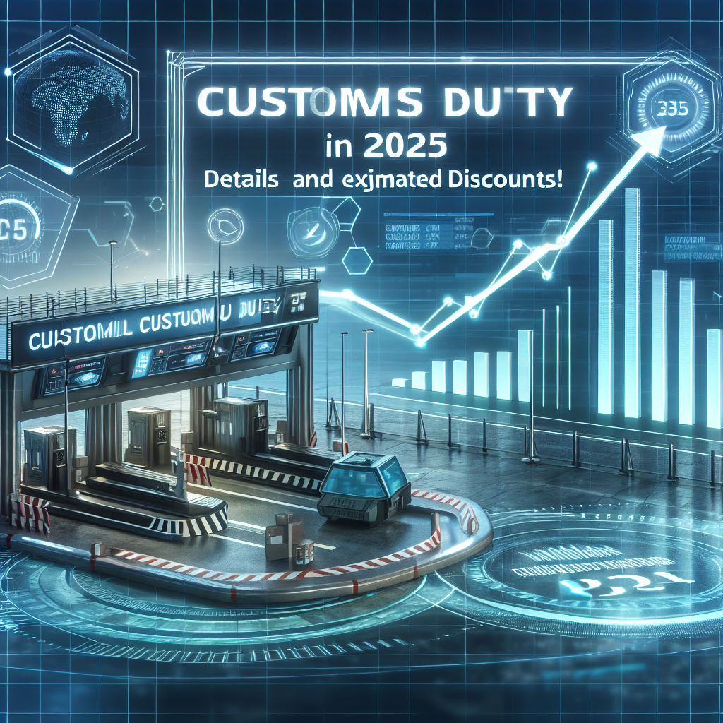 Gümrük Vergisi 2025'de ne olacak ? İşte Detaylar ve Tahmini indirimler! realistic style.