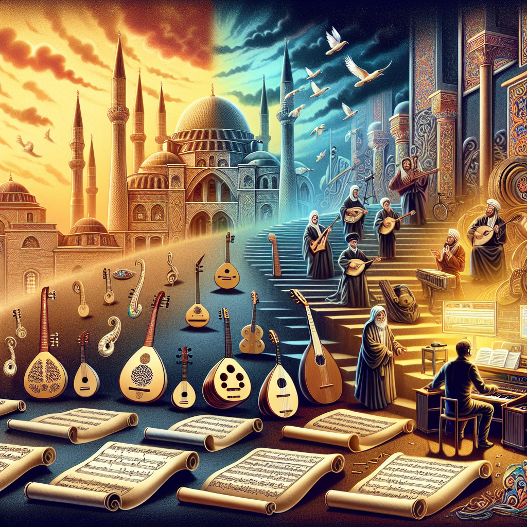 Geçmişten Günümüze Türk Sanat Müziği realistic style