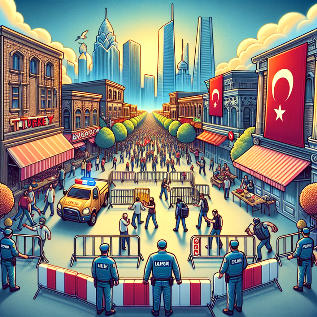 Türkiye'de İşçi Bayramı 1 Mayıs Kutlanacak mı ? İmamoğlu İçerde, güvenlik önemleri bekleniyor realistic style.