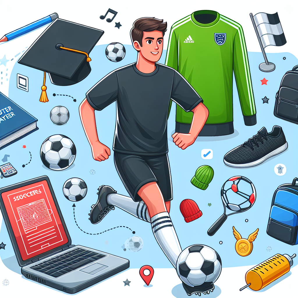 Futbolcu olmak için nelere ihtiyacınız var ? işte kapsamlı bir rehber realistic style