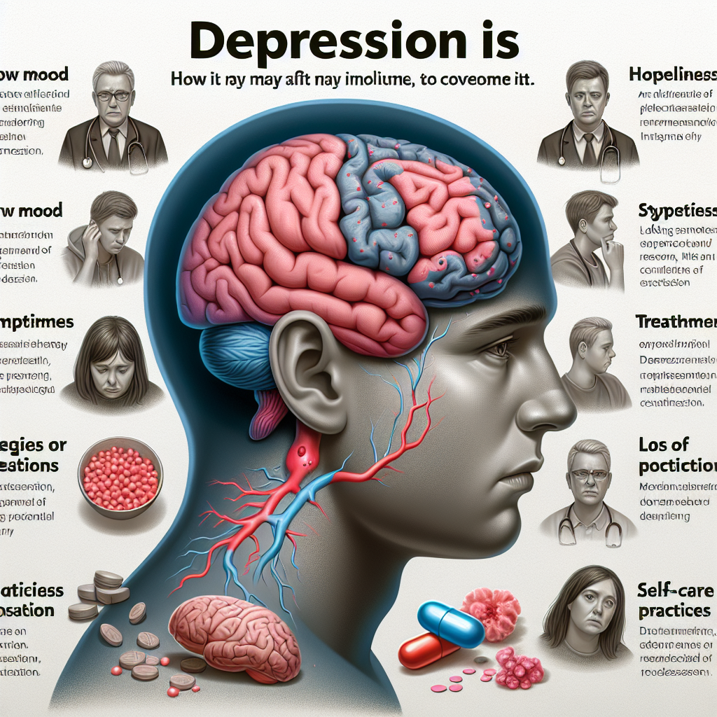Depresyon aslında nedir ve nasıl geçer? realistic style