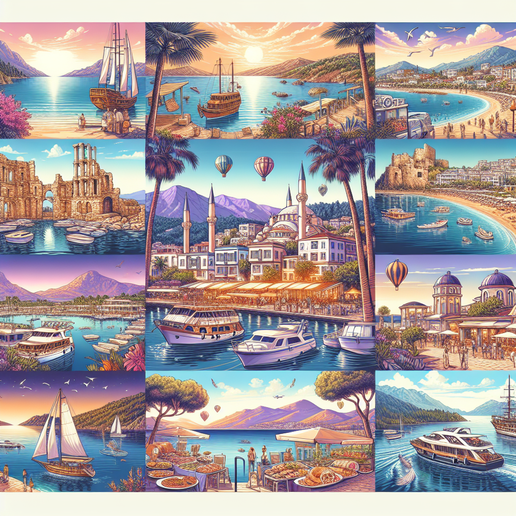 Marmarisin Gezilecek En Güzel 10 Yeri realistic style