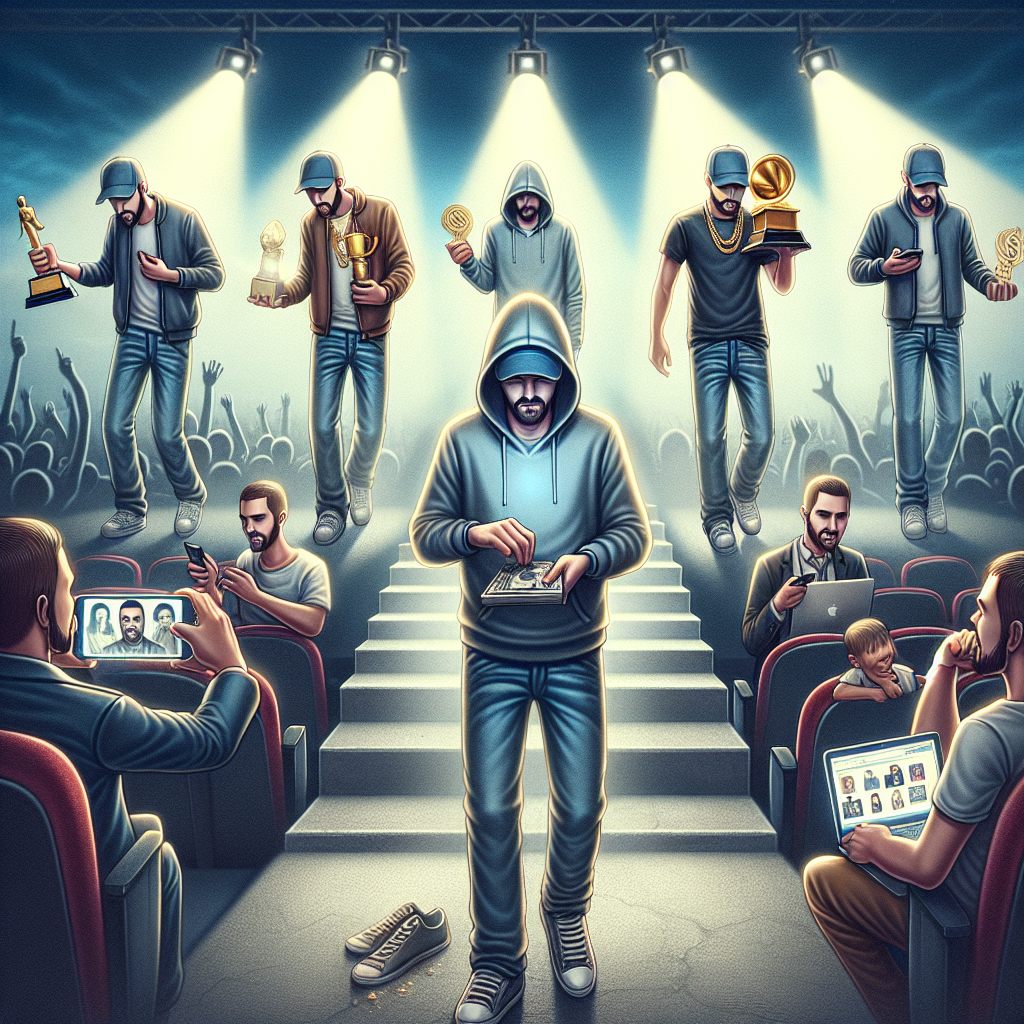 ABD'nin Rapstar Eminem Kariyeri Dudak Uçuklatıyor! realistic style