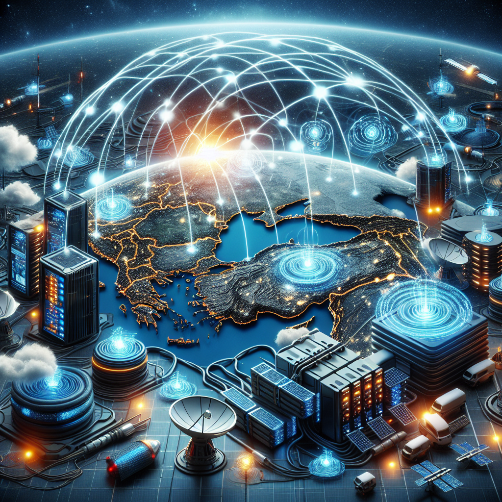 Türkiye'de internet alt yapısı 2025'de daha güçlü. İşte Detaylar.. realistic style.
