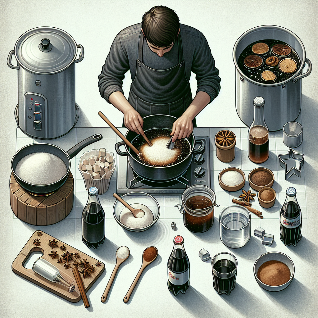 Evde kola nasıl yapılır ? Boykot ürünlerinin sayısı artarken, evde kolanızı kendiniz yapın realistic style