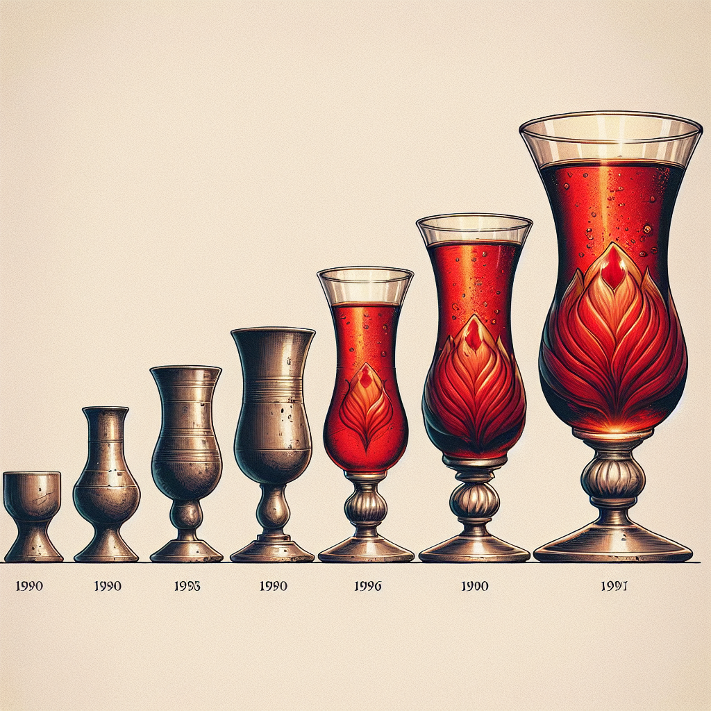 Cam bardağının tarihçesi realistic style