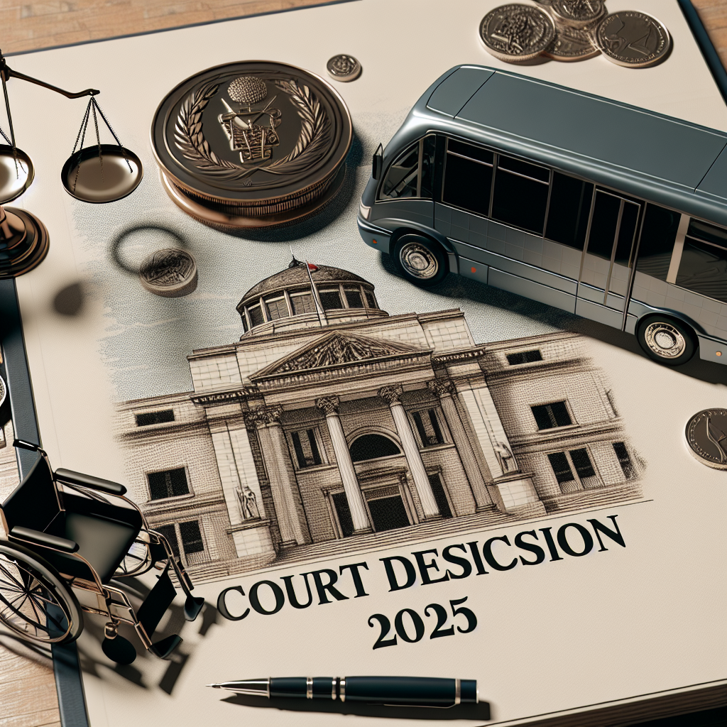 Engelli Araç Yasası Anayasa Mahkemesi Kararı 2025 realistic style