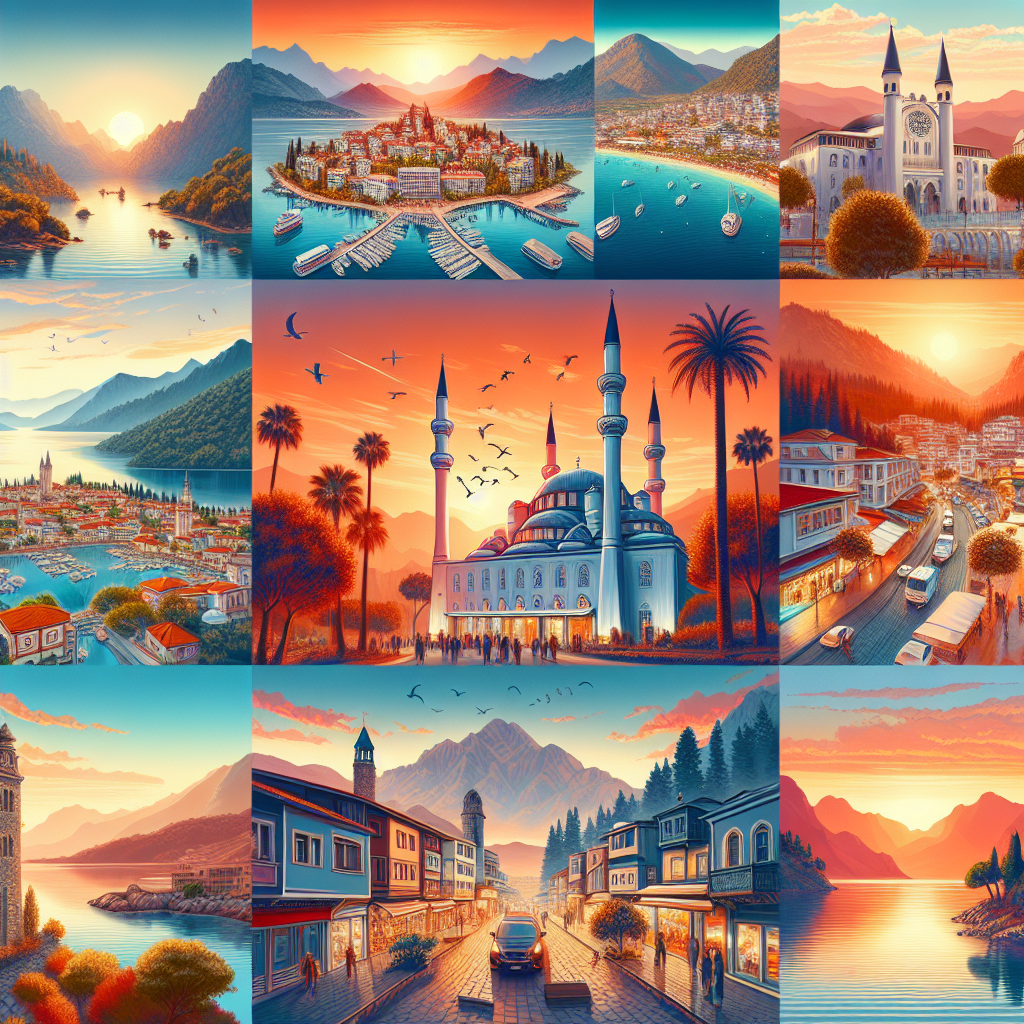 Marmarisin Gezilecek En Güzel 10 Yeri realistic style