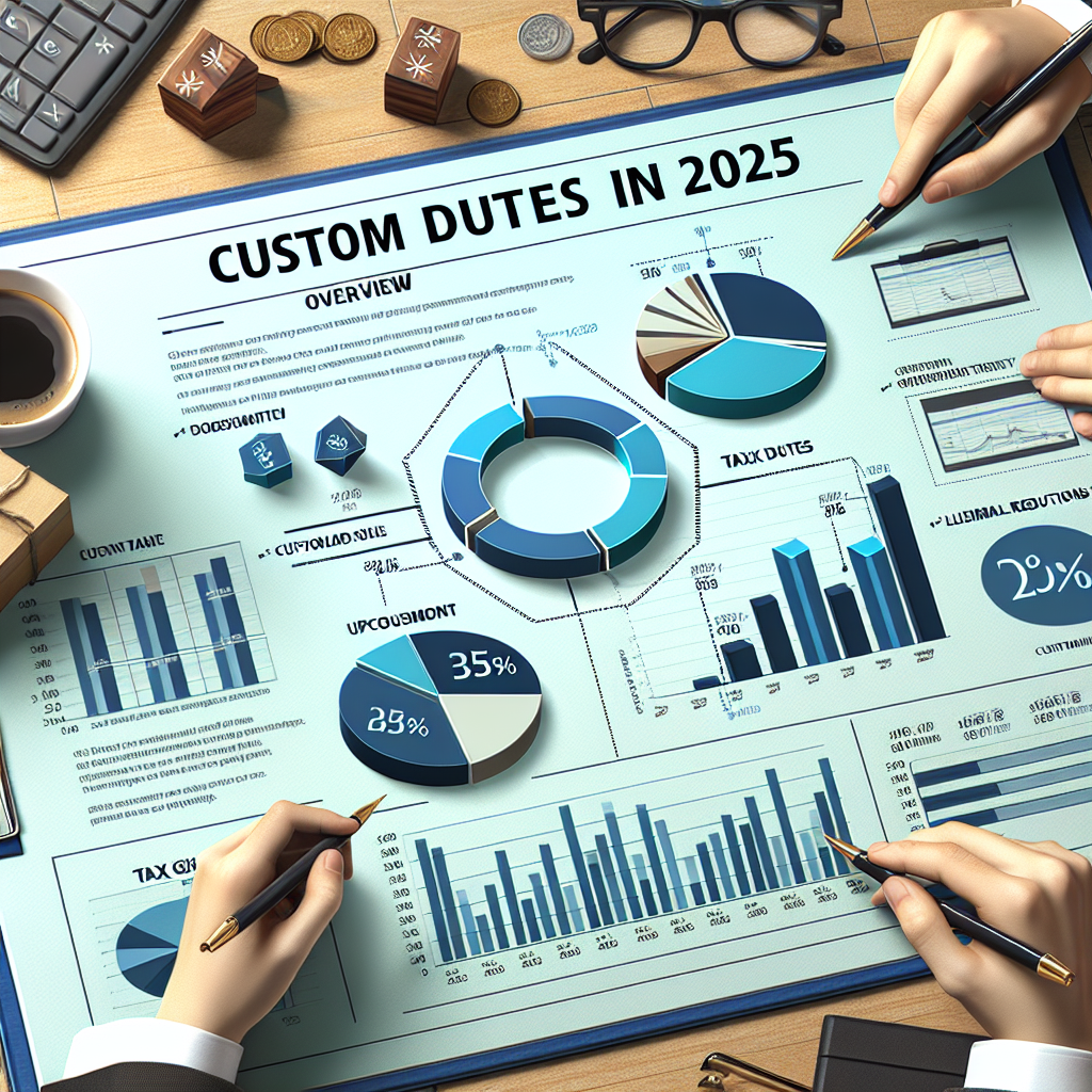 Gümrük Vergisi 2025'de ne olacak ? İşte Detaylar ve Tahmini indirimler! realistic style.