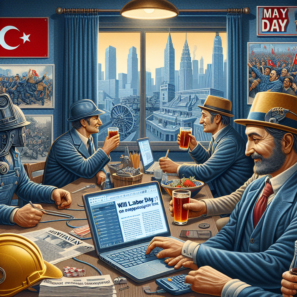 Türkiye'de İşçi Bayramı 1 Mayıs Kutlanacak mı ? İmamoğlu İçerde, güvenlik önemleri bekleniyor realistic style.