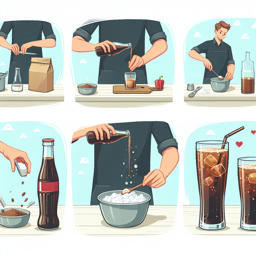 Evde kola nasıl yapılır ? Boykot ürünlerinin sayısı artarken, evde kolanızı kendiniz yapın realistic style