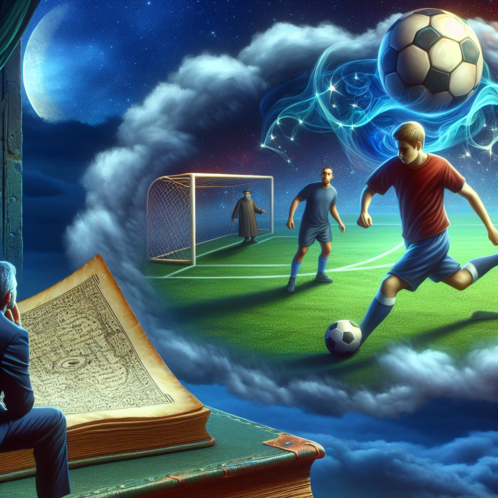 Rüyada Futbol Oynamak Ne anlama gelmektedir ? işte Detaylı olarak Rüyanın Açıklaması! realistic style
