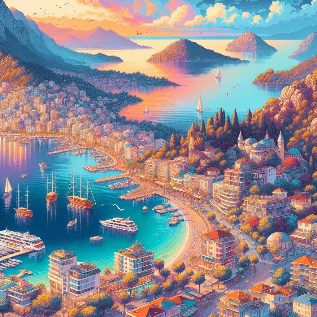 Marmarisin Gezilecek En Güzel 10 Yeri realistic style