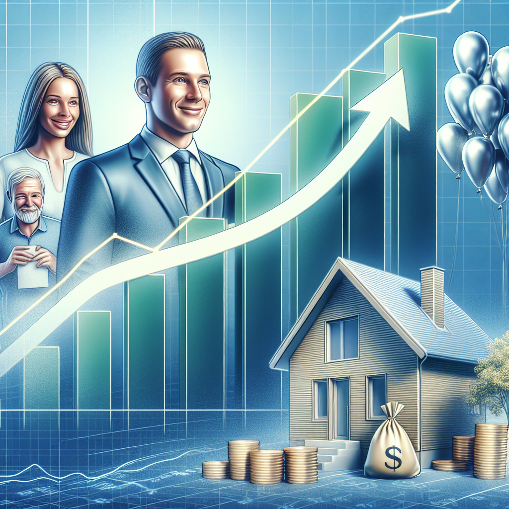 Ev Kredilerinde indirim bekleniyor. Enflasyon durağan seviyede görünüyor. realistic style