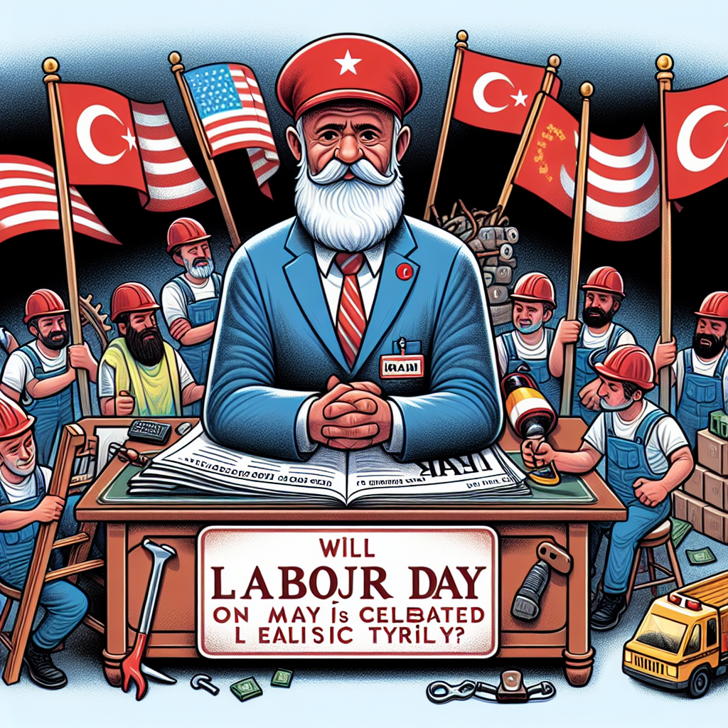 Türkiye'de İşçi Bayramı 1 Mayıs Kutlanacak mı ? İmamoğlu İçerde, güvenlik önemleri bekleniyor realistic style.