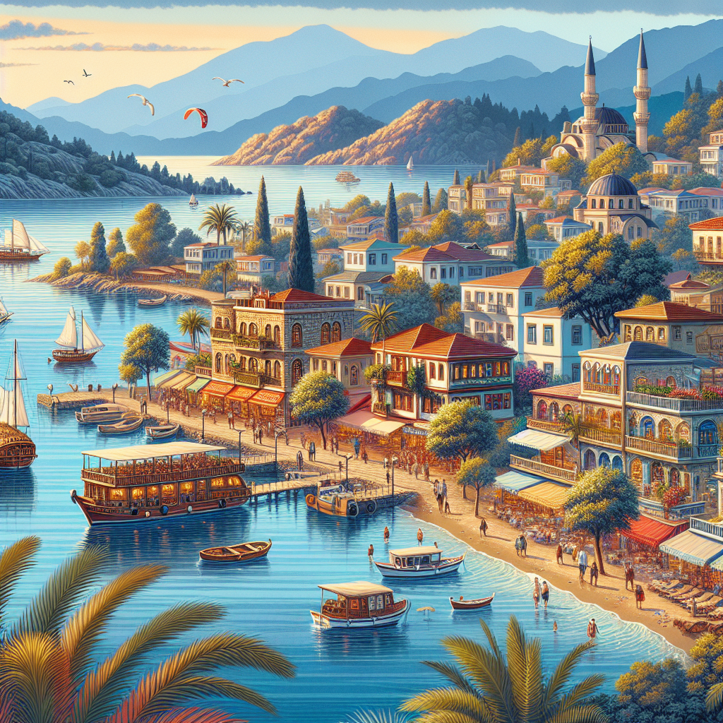 Marmarisin Gezilecek En Güzel 10 Yeri realistic style