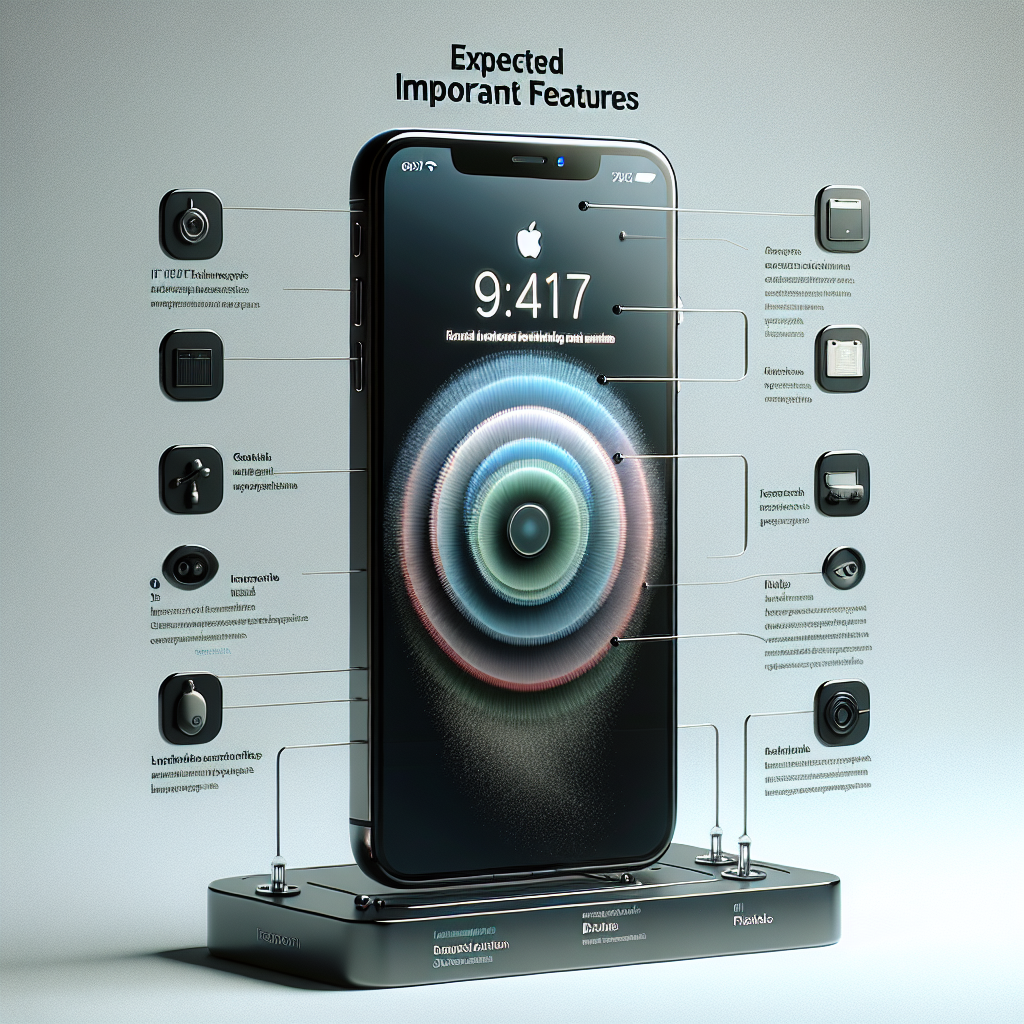 IPhone 17 için Beklenen en önemli özellikler Neler ? İşte Detaylar... realistic style