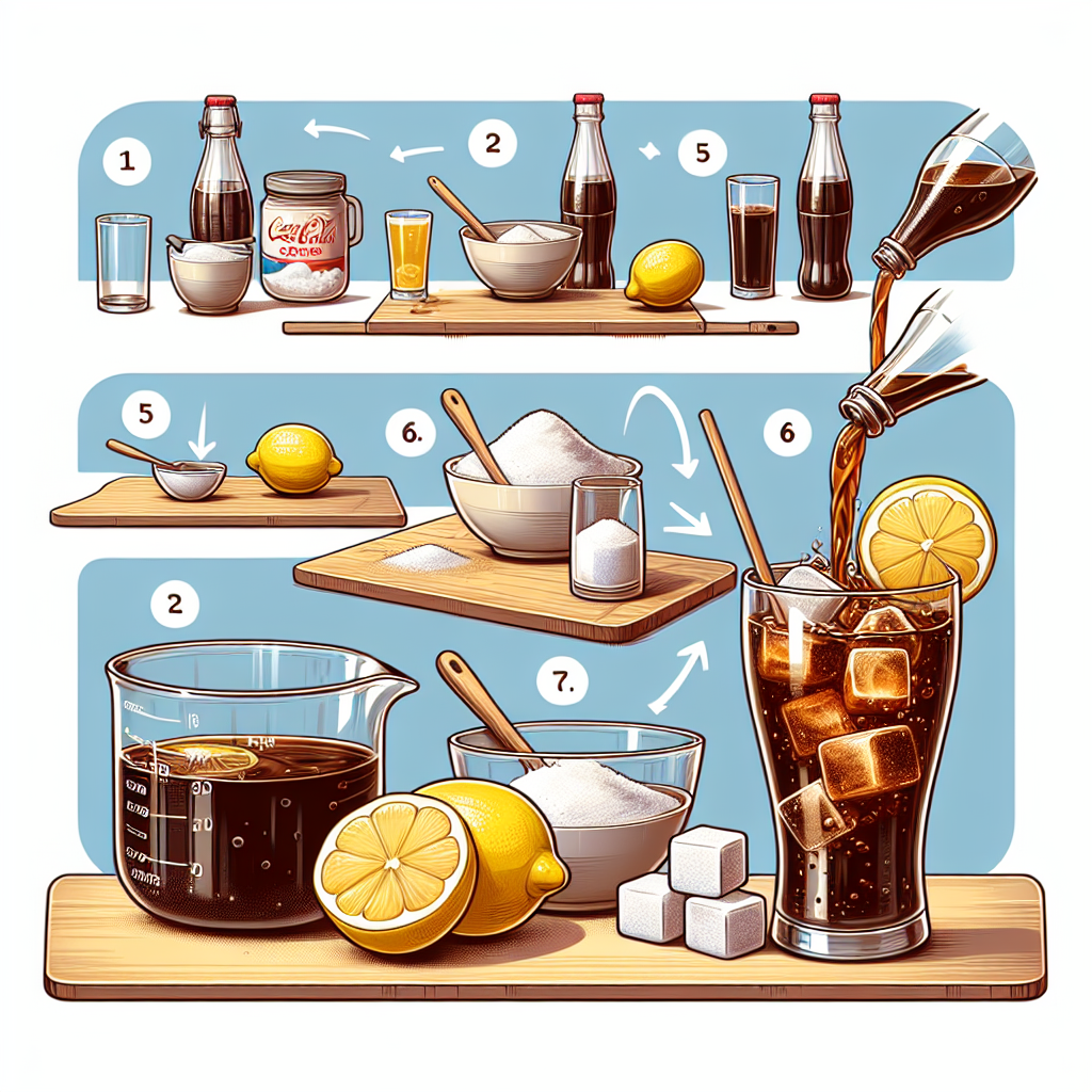 Evde kola nasıl yapılır ? Boykot ürünlerinin sayısı artarken, evde kolanızı kendiniz yapın realistic style