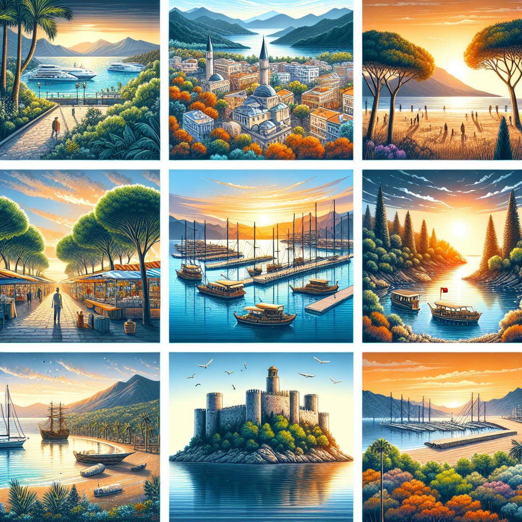 Marmarisin Gezilecek En Güzel 10 Yeri realistic style