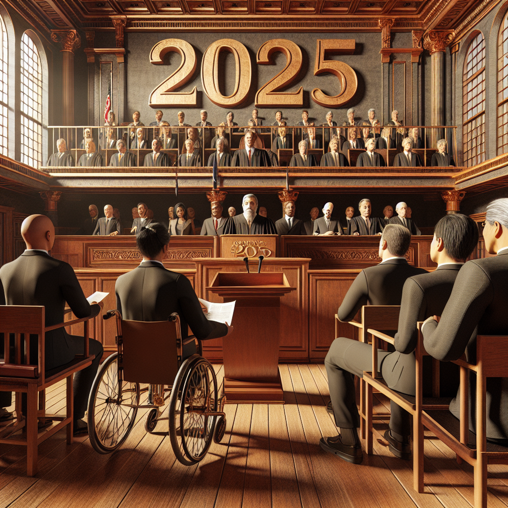Engelli Araç Yasası Anayasa Mahkemesi Kararı 2025 realistic style