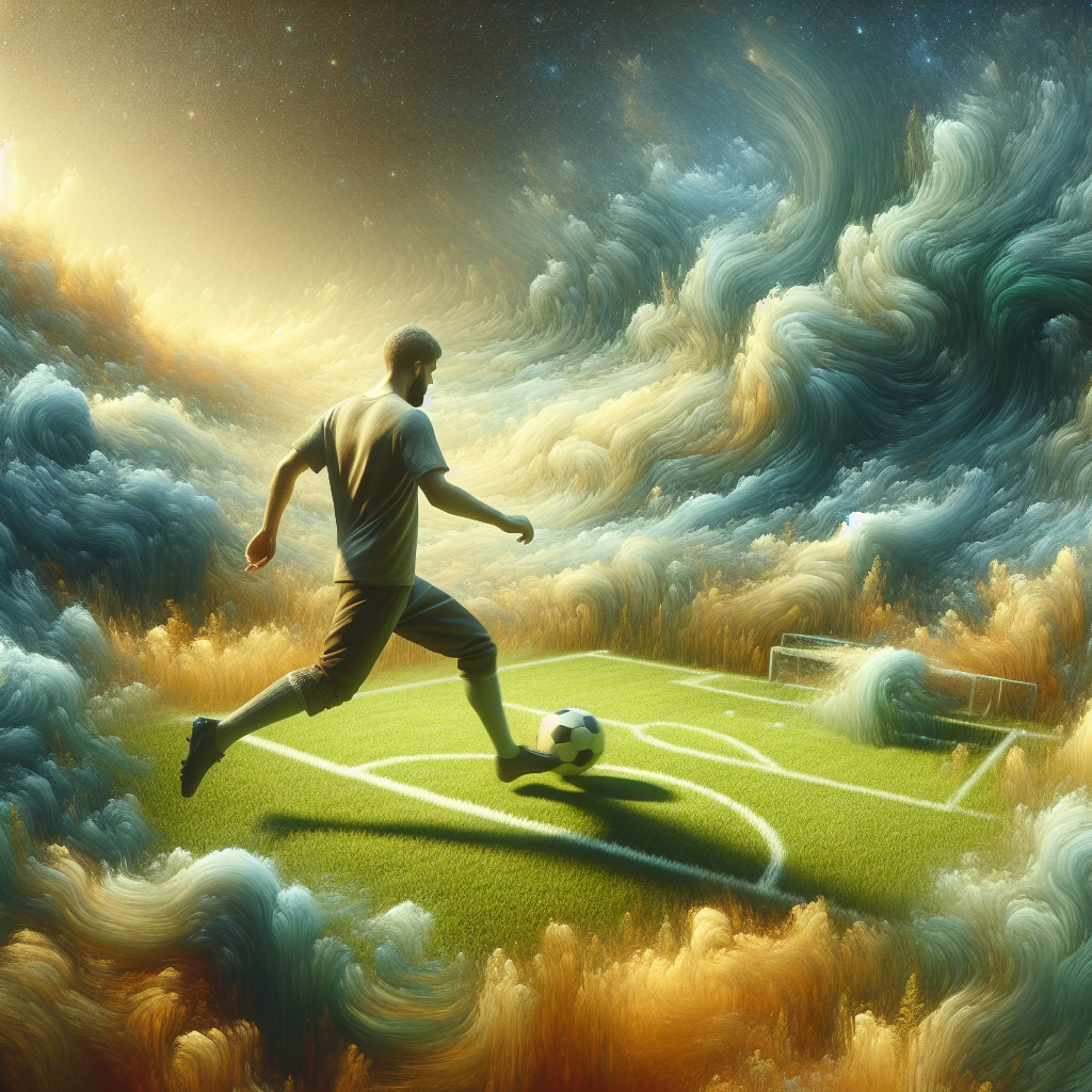 Rüyada Futbol Oynamak Ne anlama gelmektedir ? işte Detaylı olarak Rüyanın Açıklaması! realistic style